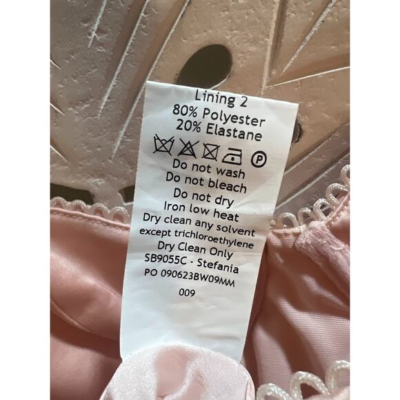 House of CB Stefania Soft Peach Corset Maxi Dress Size XS Extra Small - Picture 9 of 10